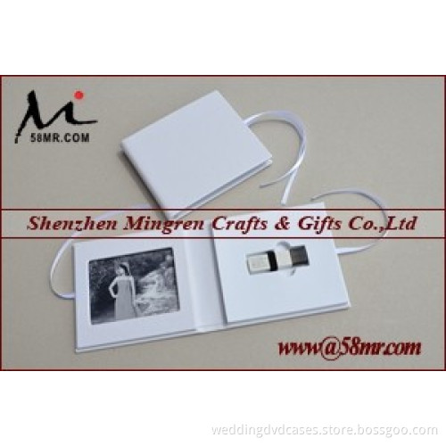 2015 Leather Photo USB Case Cover Folio Box album Holder